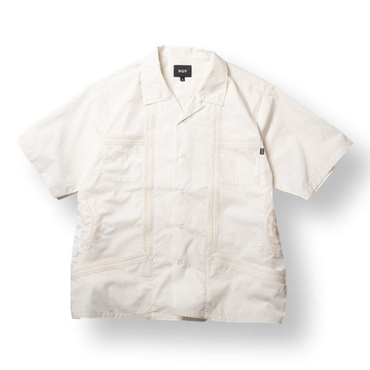 HUF JP SUN GOD S/S SHIRT-WHITE