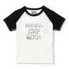 MISHKA W KEEP WATCHPRINTED T-SHIRT-BLACK