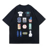 SCENE BY ICE FIRE KEYCHAIN BLIND BOX TEE // BLACK-BLACK