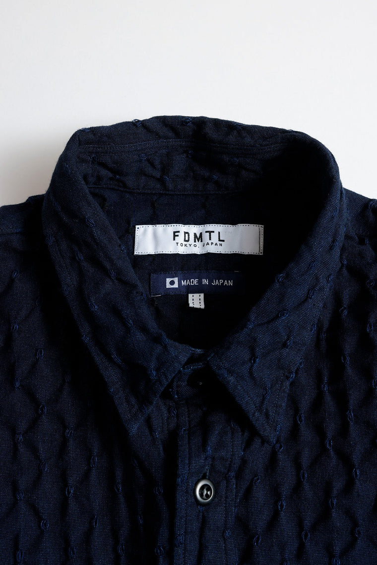 FUNDAMENTAL KITE SHIRT RINSE-INDIGO