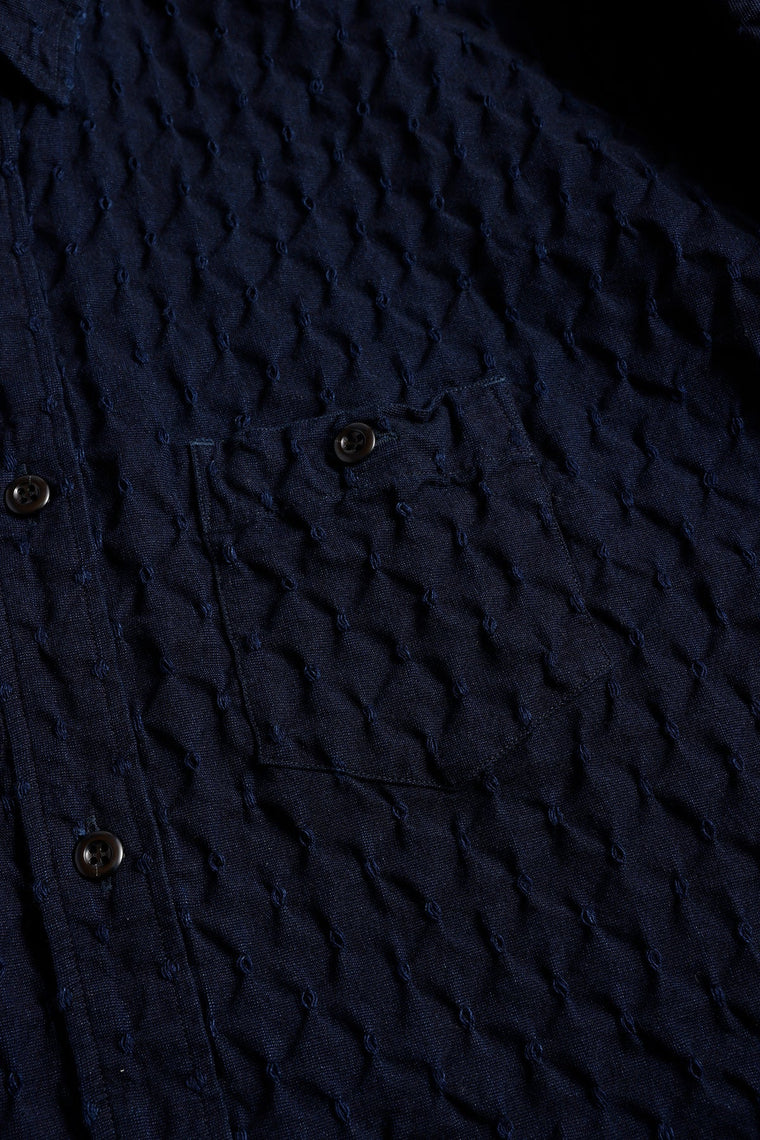 FUNDAMENTAL KITE SHIRT RINSE-INDIGO