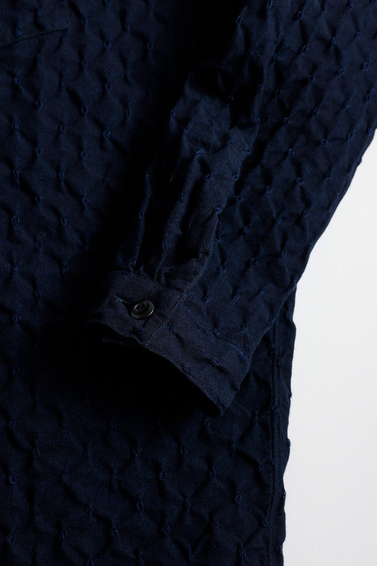 FUNDAMENTAL KITE SHIRT RINSE-INDIGO