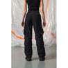 MISHKA W LETTER WOVEN PANTS-BLACK