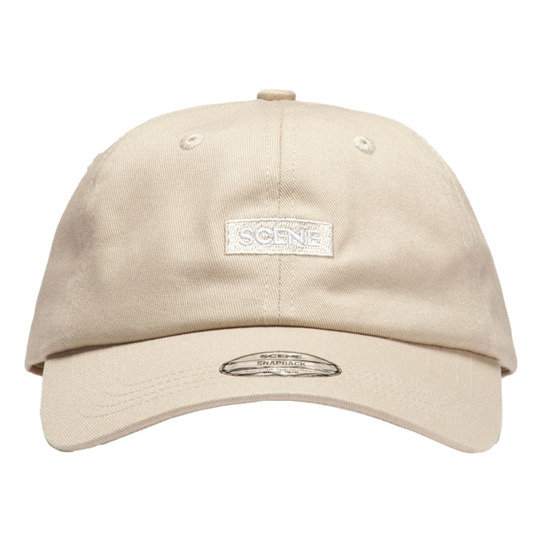 SCENE BY ICE FIRE LOGO CAP-BEIGE