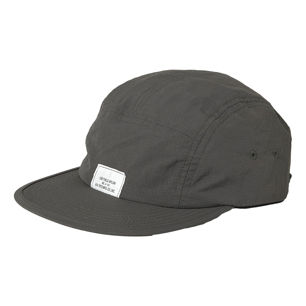 N.HOOLYWOOD LOGO PATCH SIX PANEL CAP-CHARCOAL - Popcorn Store