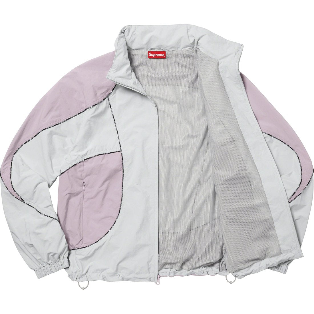 Supreme logo track store jacket