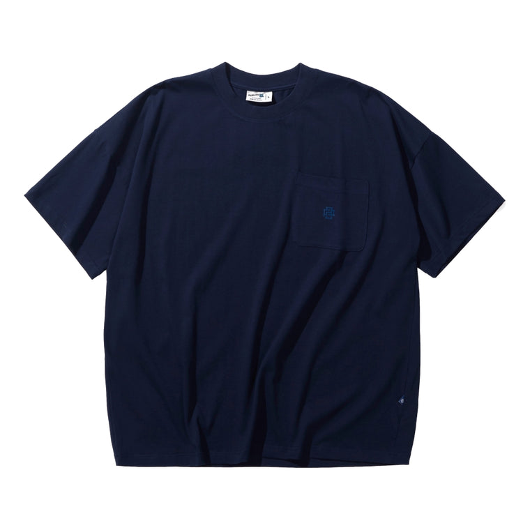 PUBLISH LOGO POCKET TEE-NAVY