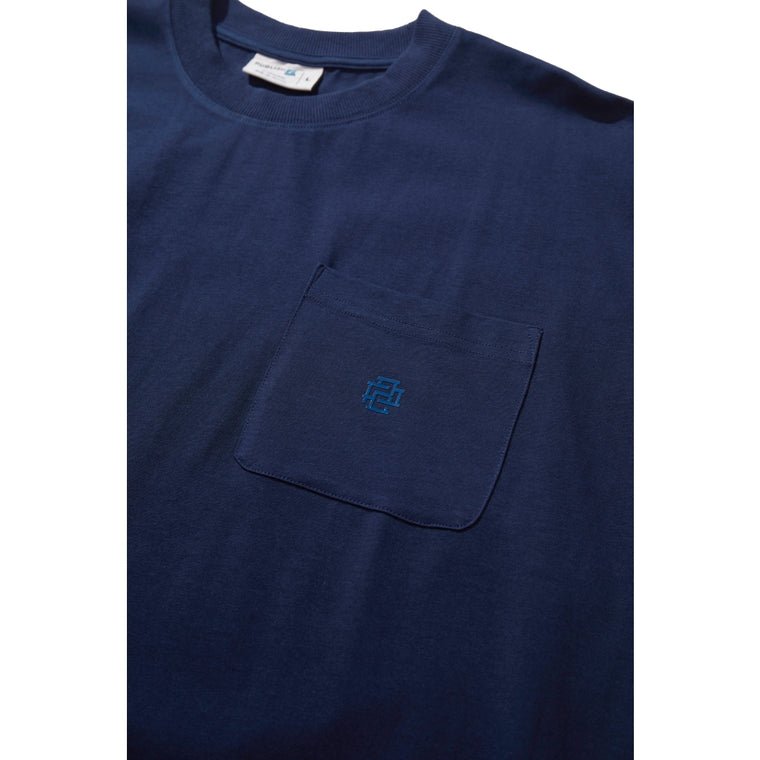 PUBLISH LOGO POCKET TEE-NAVY