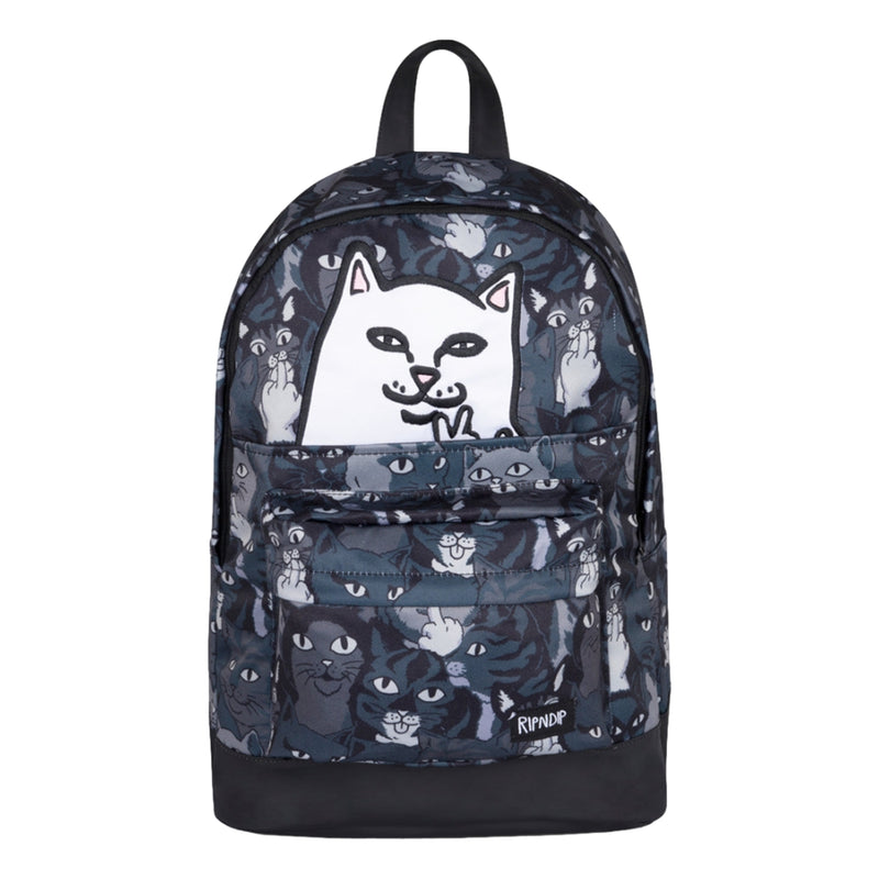 RIPNDIP LORD NERMAL FAMILY TREE SHERPA BACKPACK-BLACK - Popcorn Store