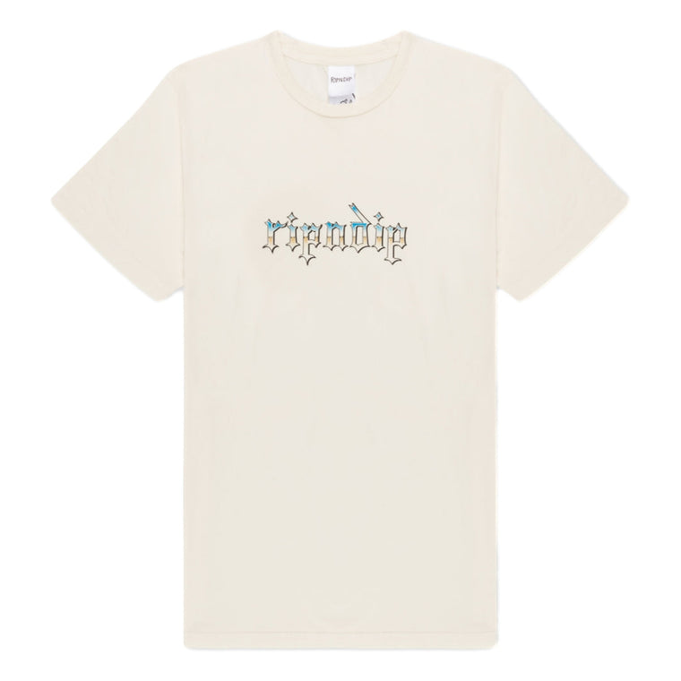 RIPNDIP LOS FELIZ TEE-NATURAL