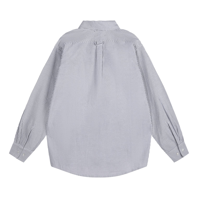 LVXWA LOGO LS SHIRT-GREY