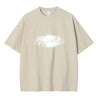 LVXWA PLANET SS TEE-BEIGE