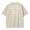 LVXWA PLANET SS TEE-BEIGE