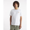 MAISON KITSUNE M CHILLAX FOX PATCH REGULAR TEE SHIRT-WHITE