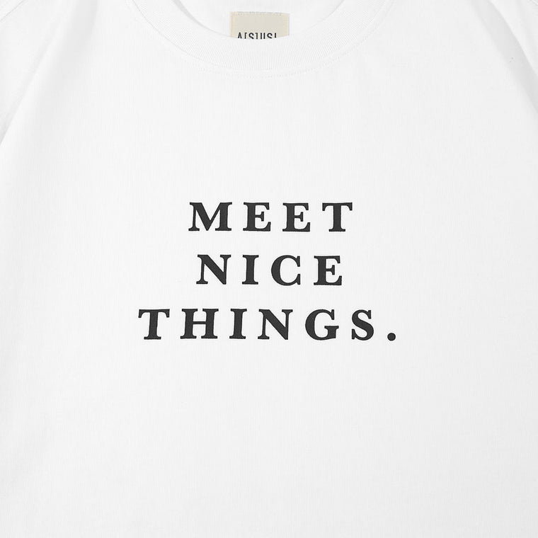 A[S]USL MEET NICE THINGS TEE-WHITE