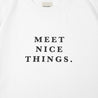 A[S]USL MEET NICE THINGS TEE-WHITE