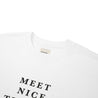 A[S]USL MEET NICE THINGS TEE-WHITE