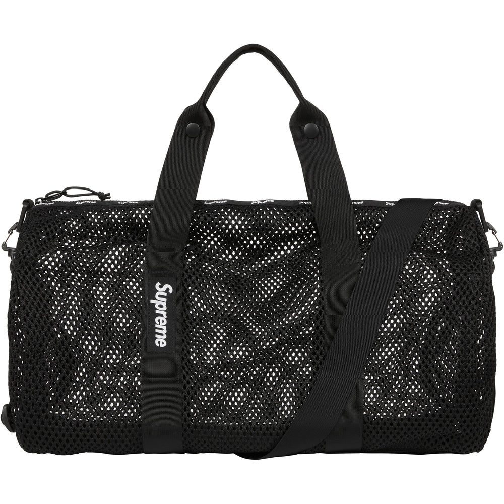 Supreme Mesh Duffle Bag White - SS16 - US