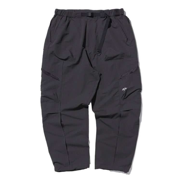 NINE POINT NINE MIST SIDE POCKET BREATHE PANTS-DARK GREY