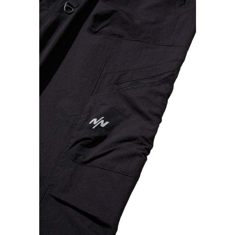 NINE POINT NINE MIST SIDE POCKET BREATHE PANTS-BLACK