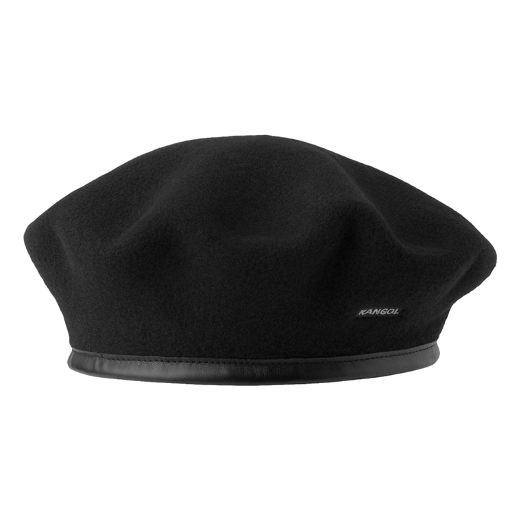 KANGOL MONTY BERET-BLACK-BLACK