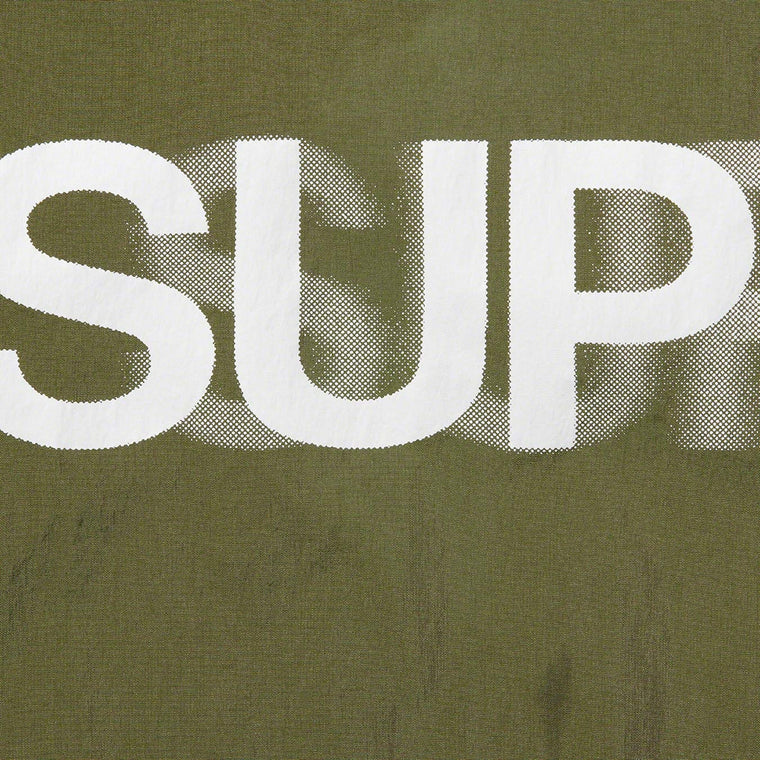 SUPREME MOTION LOGO LIGHTWEIGHT PARKA-OLIVE