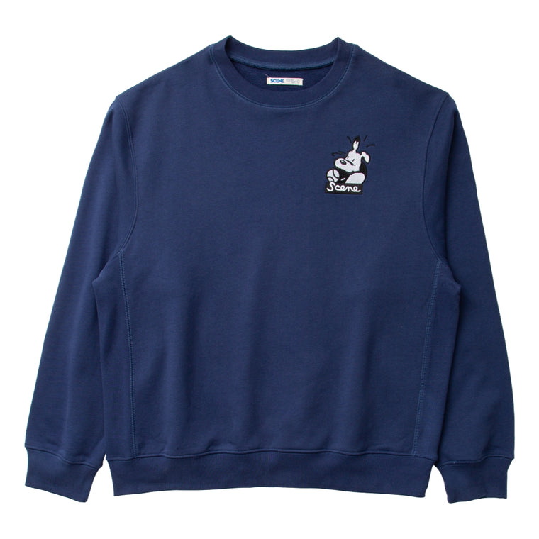 SCENE BY ICE FIRE MR.MARTIN SWEATER-NAVY