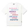 MISHKA W MULTI KEEP WATCHPRINTED T-SHIRT-WHITE