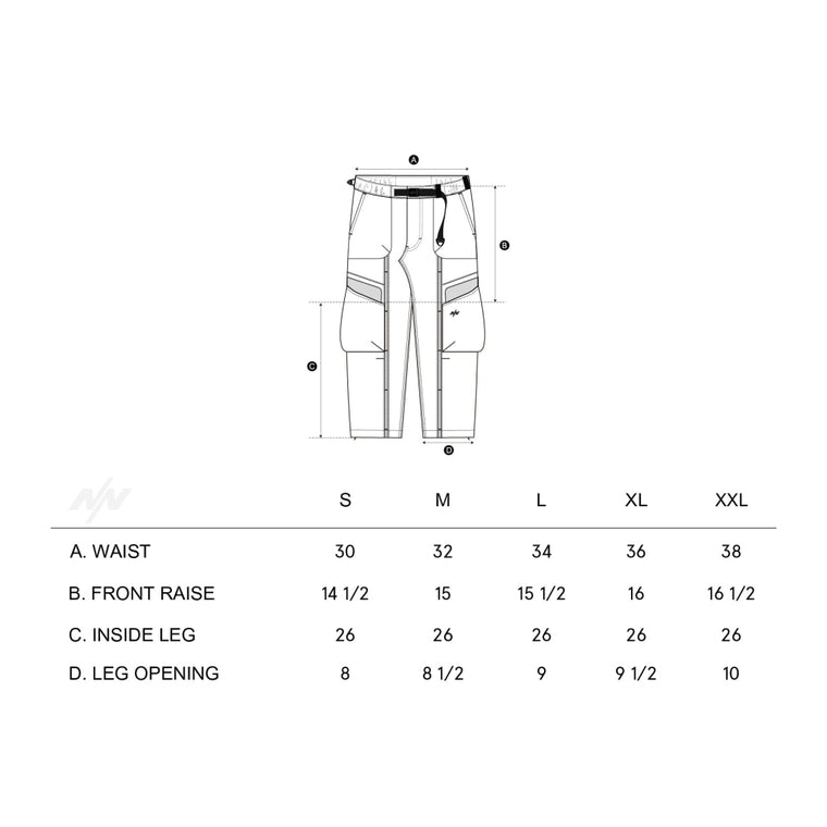 NINE POINT NINE MIST SIDE POCKET BREATHE PANTS-BLACK