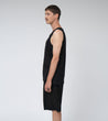 Nanamica NANAMICA LOOPWHEEL COOLMAX JERSEY TANK-BLACK
