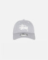 STUSSY X NEW ERA BASIC 9TWENTY CAP-GREY