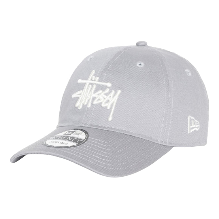 STUSSY X NEW ERA BASIC 9TWENTY CAP-GREY