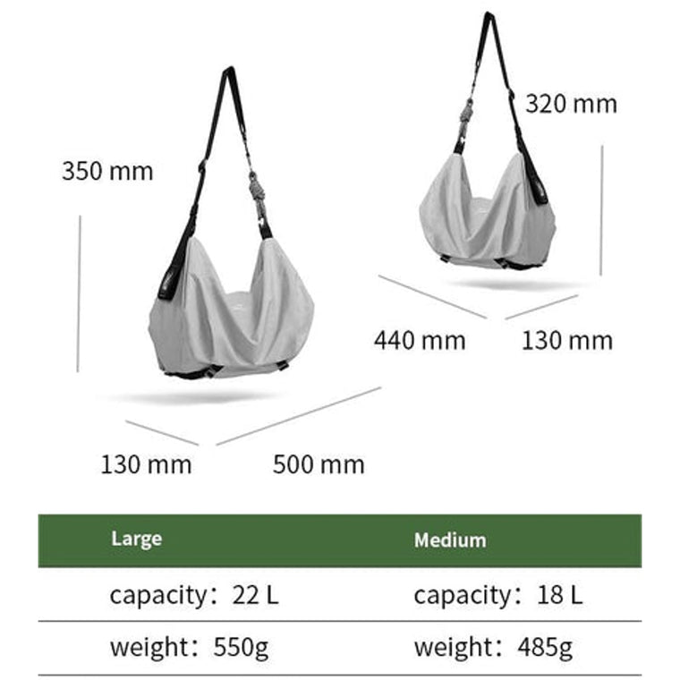 NIID VIA SERIES - MULTI-PURPOSE FITNESS BAG 22L(L SIZE)-LIGHT GREY