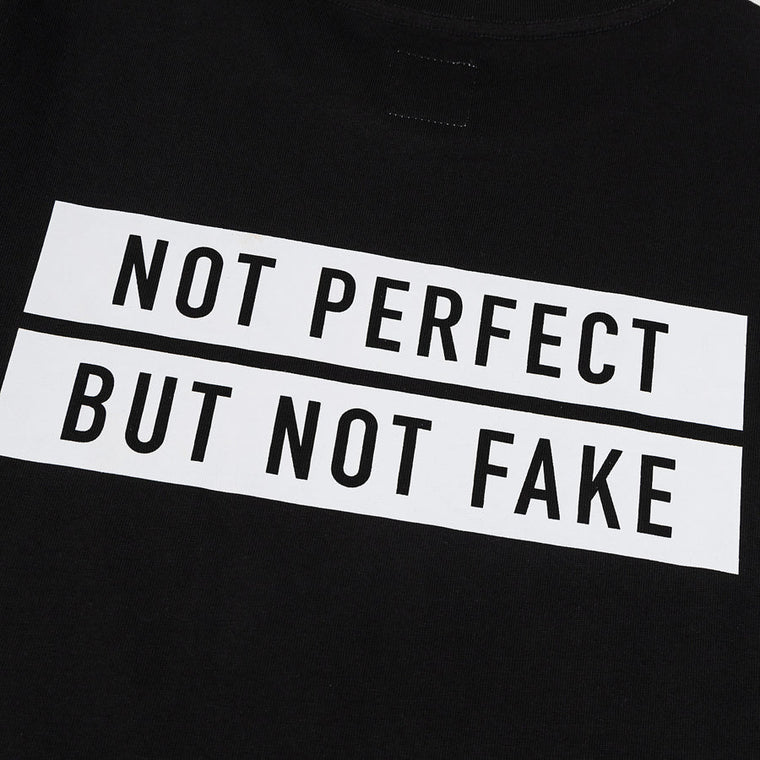 A[S]USL NOT PERFECT TEE-BLACK