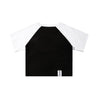 NEUTRAL SOCIETY NS LOGO MINI ROGLAN TEE-BLACK