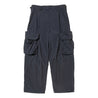 MEANSWHILE NYLON LUGGAGE CARGO PANT-OFF BLACK