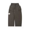 A[S]USL NYLON ZIPPER PANTS-CHARCOAL