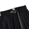 A[S]USL NYLON ZIPPER POCKET PANTS-BLACK