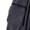 A[S]USL NYLON ZIPPER POCKET PANTS-CHARCOAL