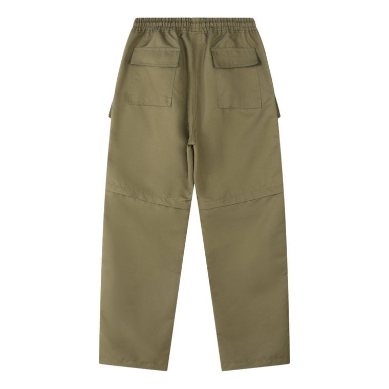 ORI FREDERIQO OF LETTER DETACHABLE CARGO PANTS-GREEN