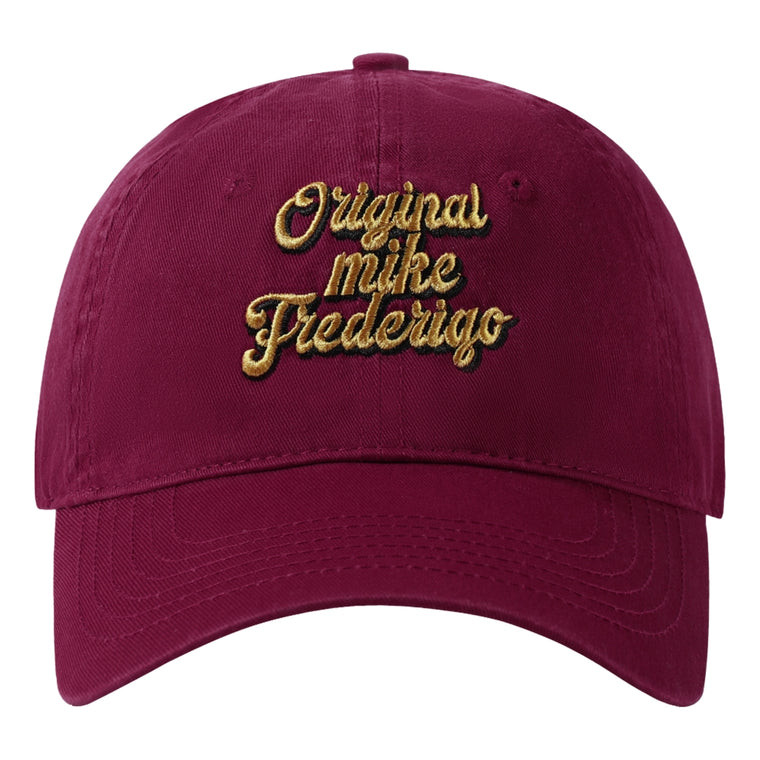 ORI FREDERIQO OF LOGO CAP-RED