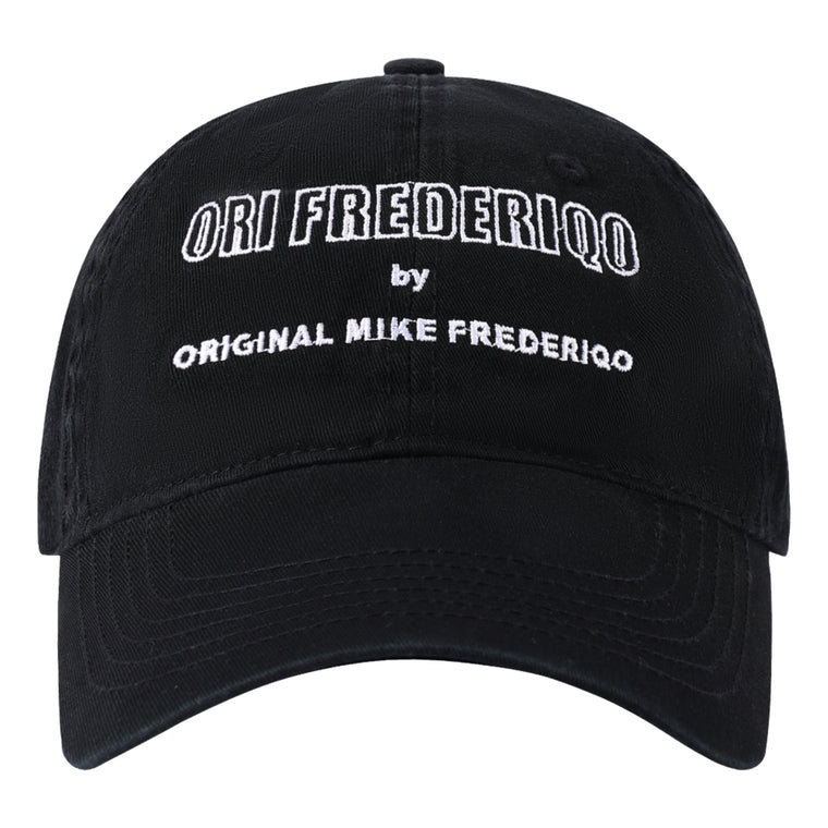 ORI FREDERIQO LOGO CAP-BLACK