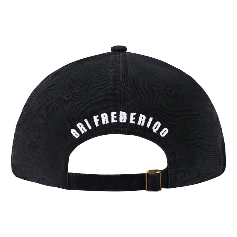 ORI FREDERIQO LOGO CAP-BLACK