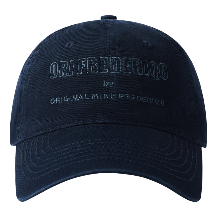 ORI FREDERIQO LOGO CAP-DARK BLUE