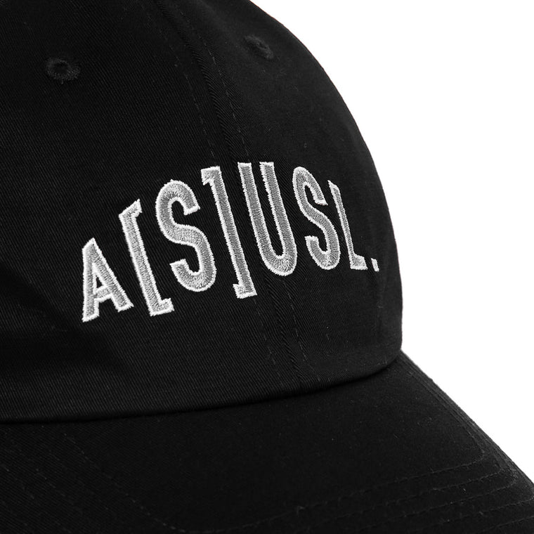 A[S]USL KIDS OUTLINE LOGO DAD CAP-BLACK