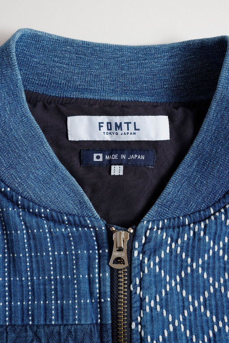 FUNDAMENTAL PATCHWORK POCKET JACKET 3YR WASH-INDIGO