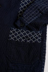 FUNDAMENTAL PATCHWORK SPORT JACKET RINSE-INDIGO