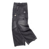 PUBLISH PB RACING WASHED DENIM PANTS-BLACK