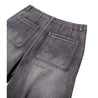 PUBLISH PB RACING WASHED DENIM PANTS-BLACK