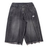 PUBLISH THE CLUB WASHED DENIM SHORTS-BLACK